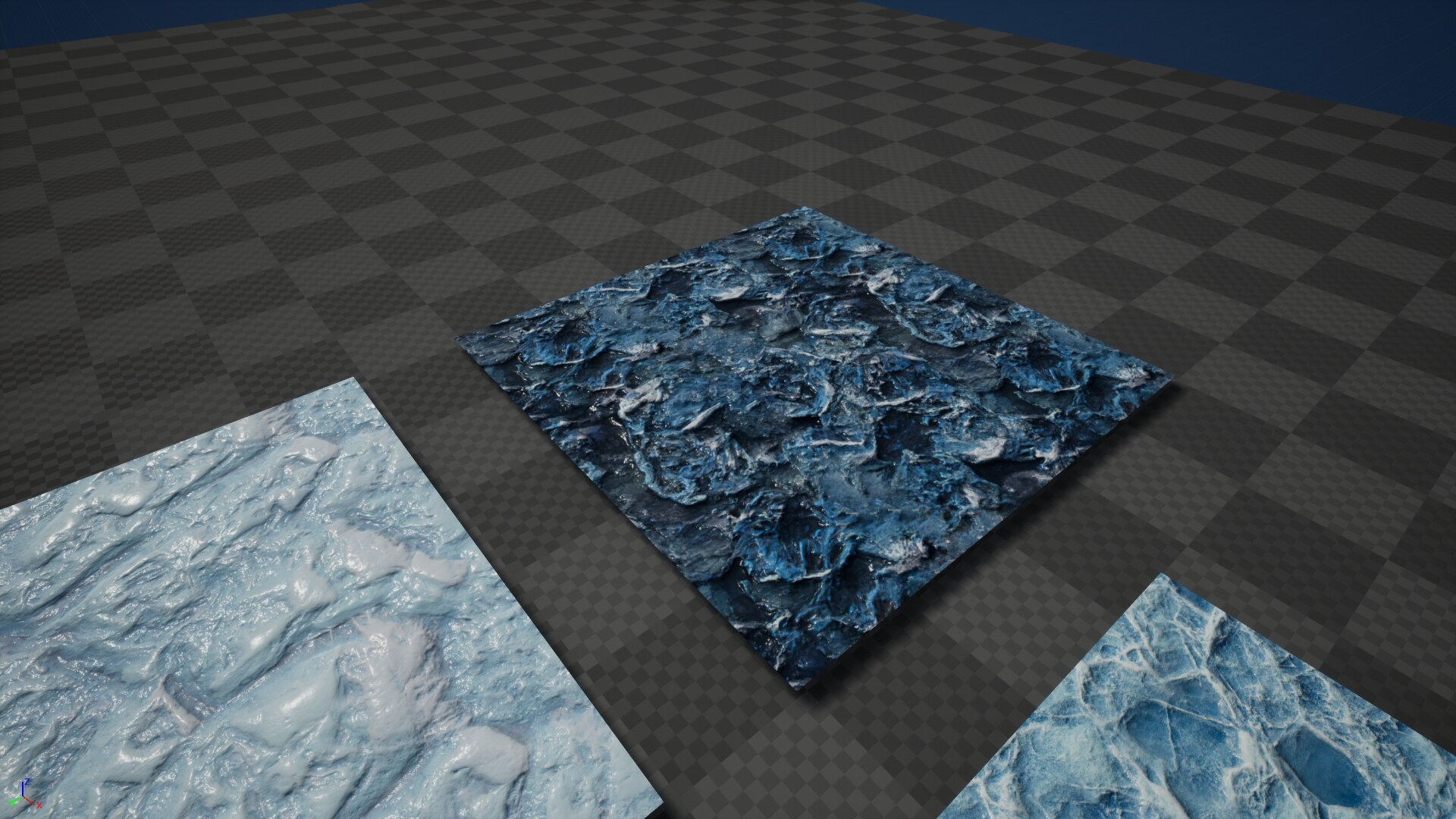 Ice texture pack in Materials UE Marketplace